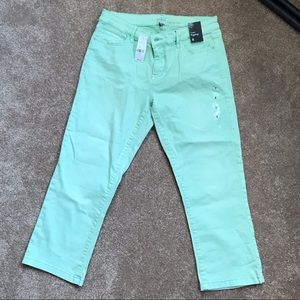 NY &Co Mint cropped leggings